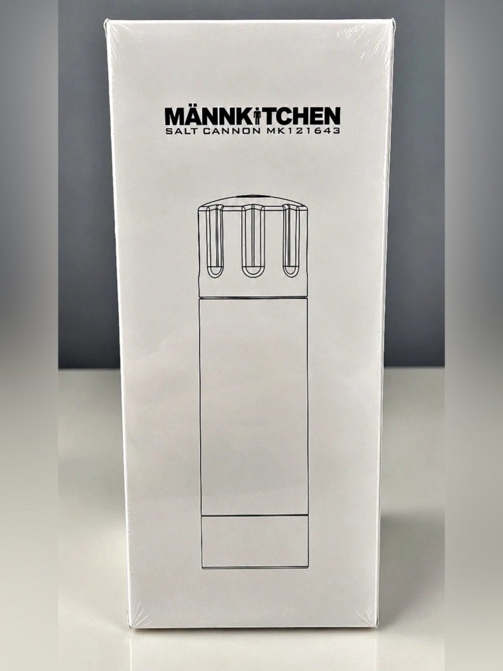 MÄNNKITCHEN Salt Cannon Professional Salt Grinder New Sealed